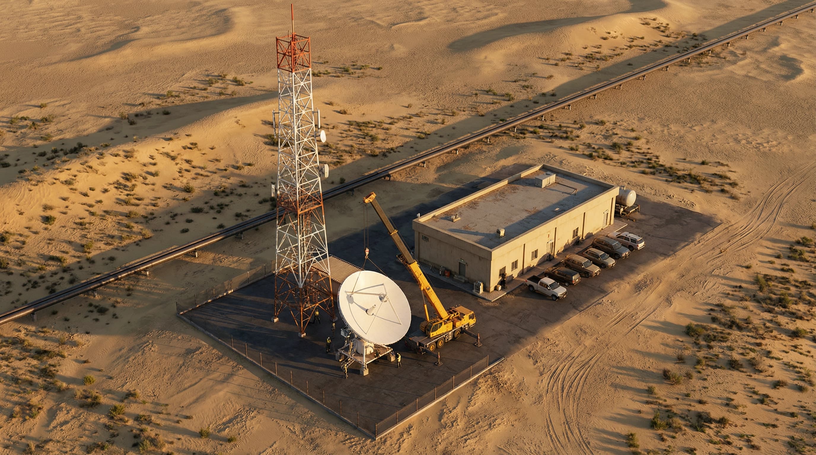 Bright control station representing Oil Grid command intelligence