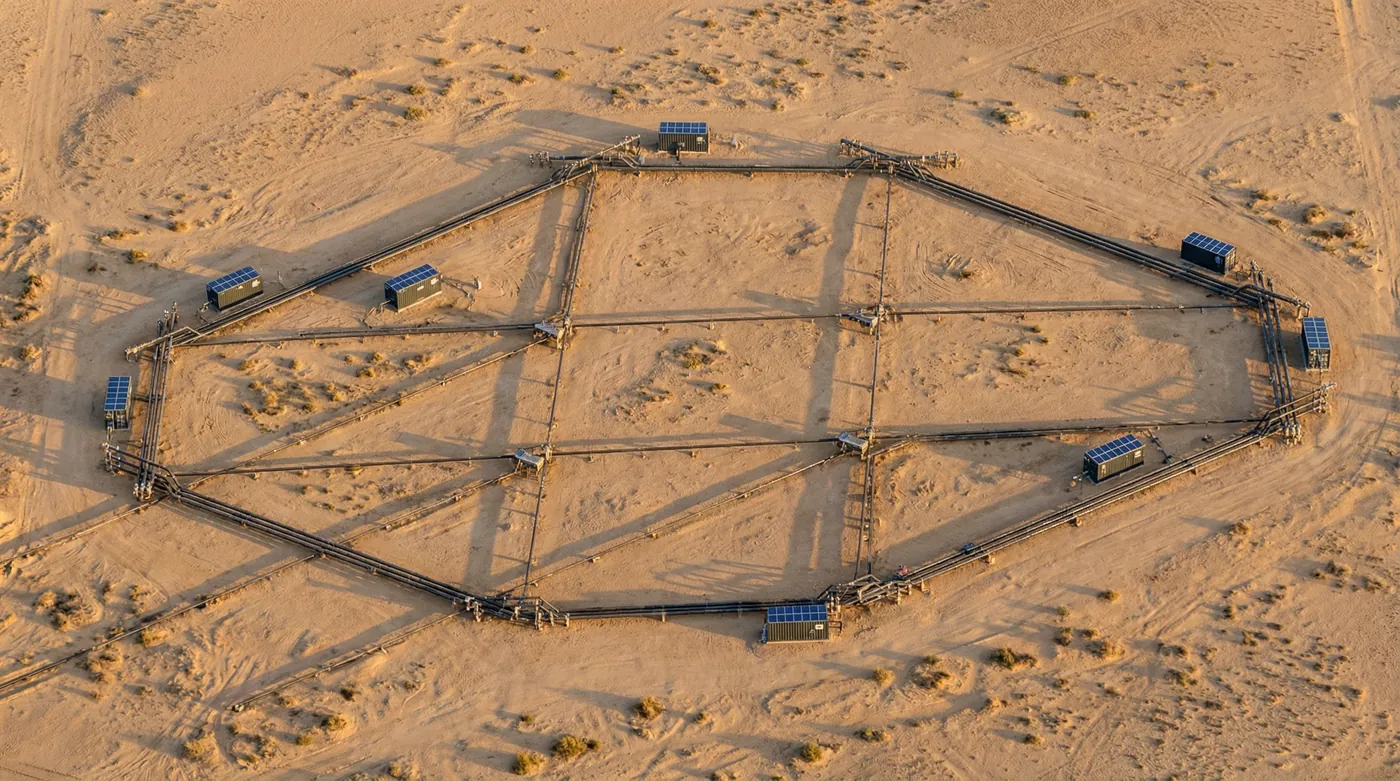 Circle Pipeline — the Oil-Grid