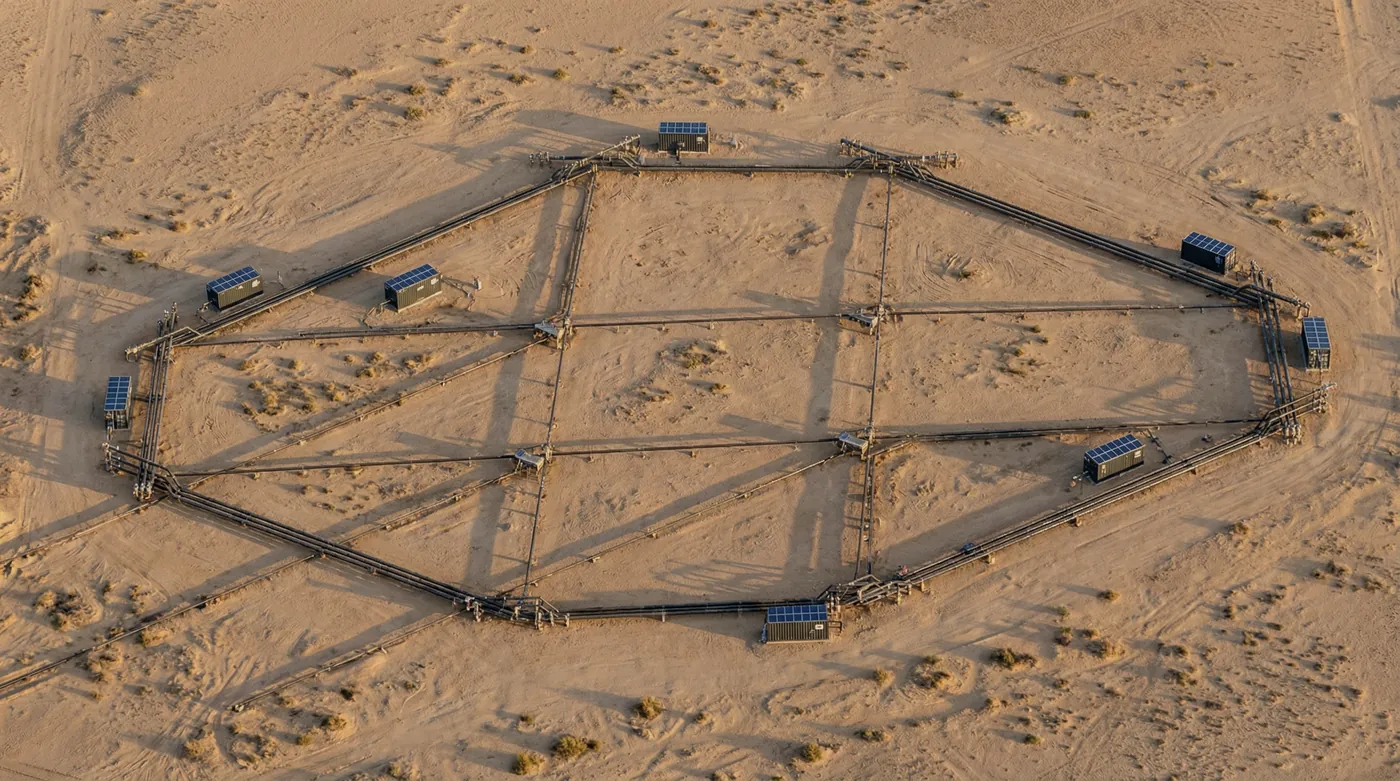 Circle Pipeline — the Oil-Grid
